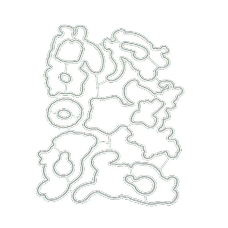 Stamper Combination Of 4020 Diy Scrapbooking Cutting Die