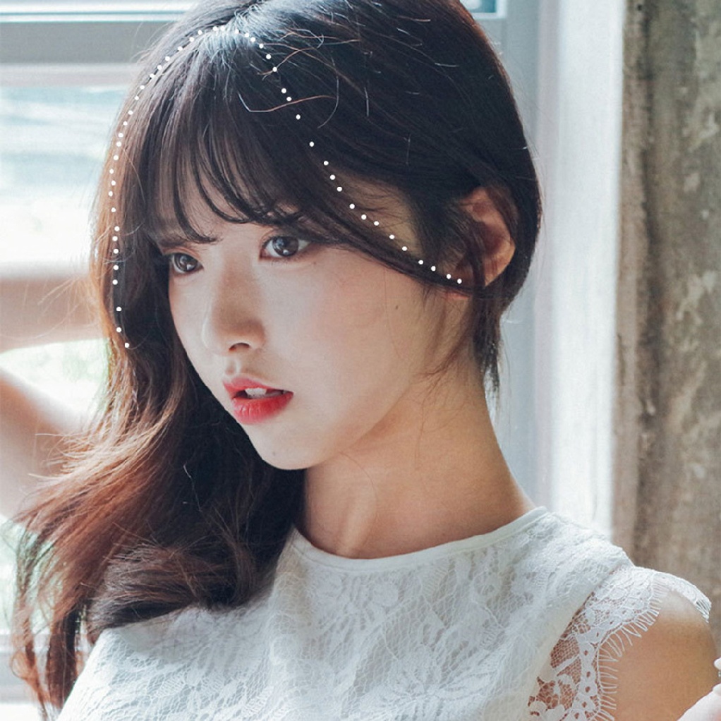 Womens Thin Air Fringe Bangs False Fake Hair Extension Clip on Front Hairpiece