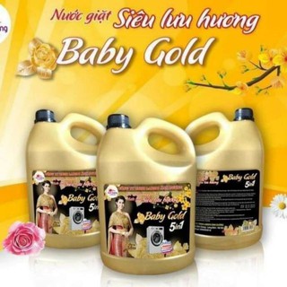 Nước giặt xả Baby gold 5 in 1