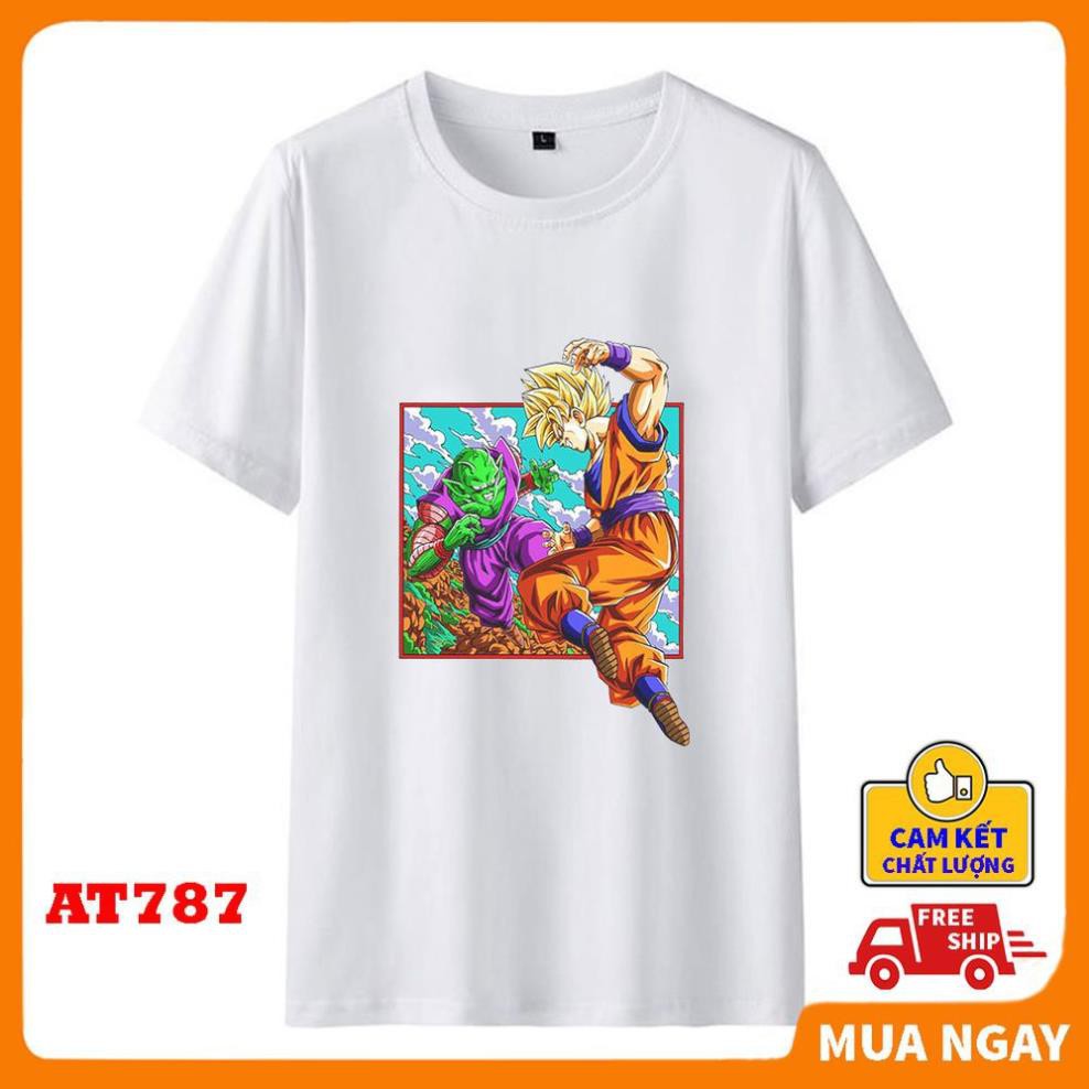 ÁO thun nam nữ rẻ đẹp in hình 7 Viên Ngọc Rồng DRAGON BALL vải thun mềm mịn fom rộng cao cấp mới nhất 2020 Xịn ˇ