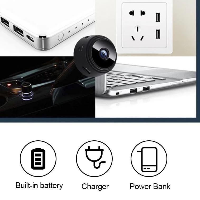Nguyên Bản	Camera Giám Sát Mini Không Dây A9 HD 1080P | BigBuy360 - bigbuy360.vn