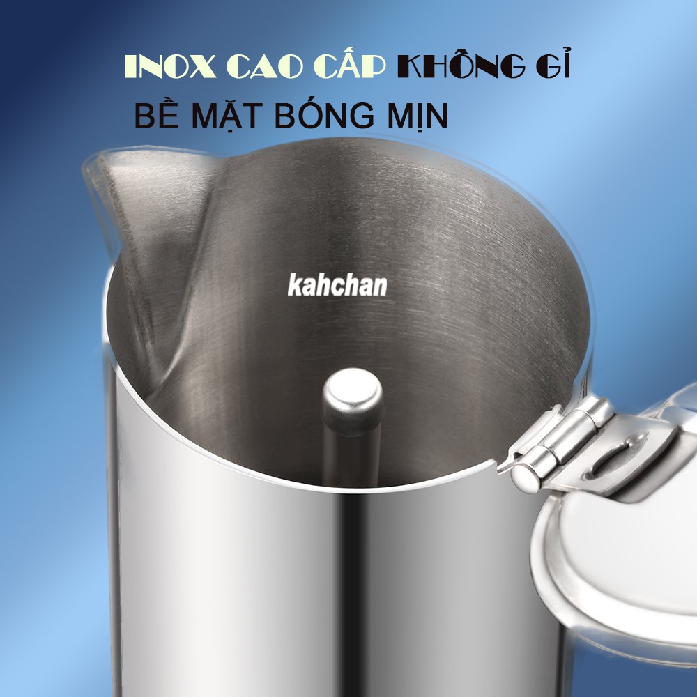 Ấm pha cà phê 160ml 4 cup Moka Pot Kahchan EP6169