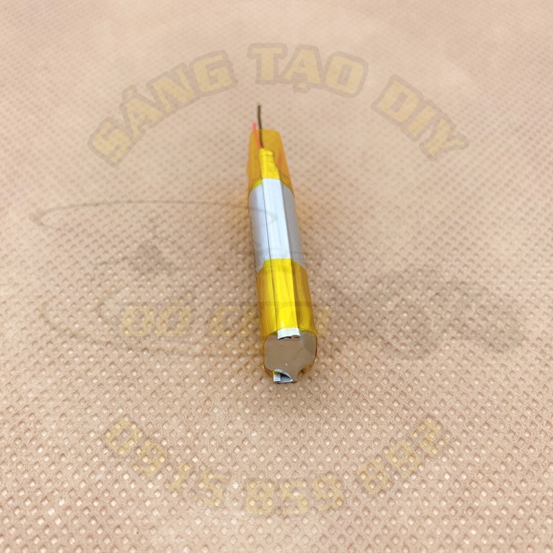 Pin Lipo 3.7V 370mAh dòng xả cao, cỡ mini thích hợp DIY pin tai nghe bluetooth, chuột không dây, loa mini, đèn led..