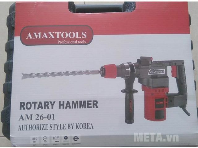 Máy khoan đục AMAX 1100W mới