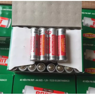 Pin Con thỏ AA 40 viên (Một hộp pin tiểu)