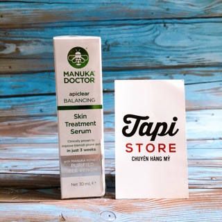 Serum hỗ trợ dành cho da mụn Manuka Doctor apiclear Balancing Skin Serum