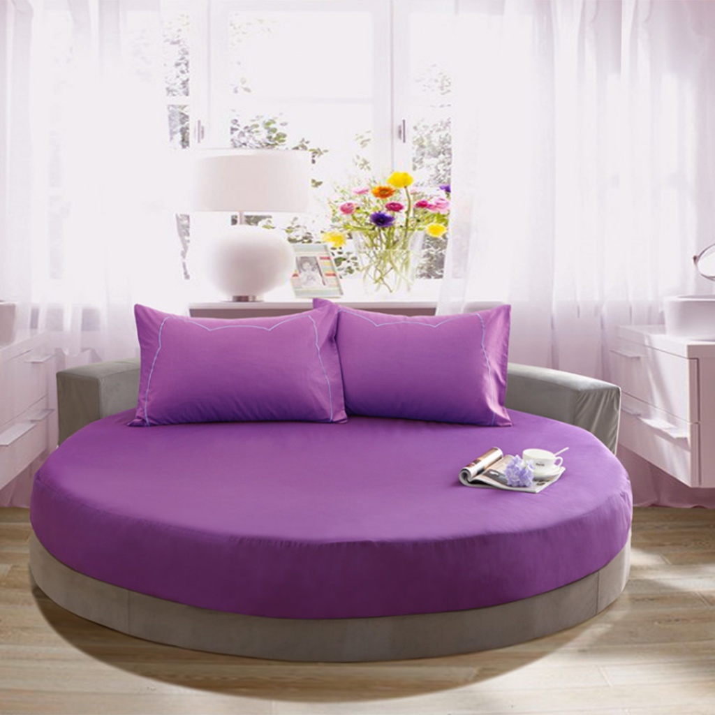 Mềm Ga Trải Giường Hình Tròn 200x200cm