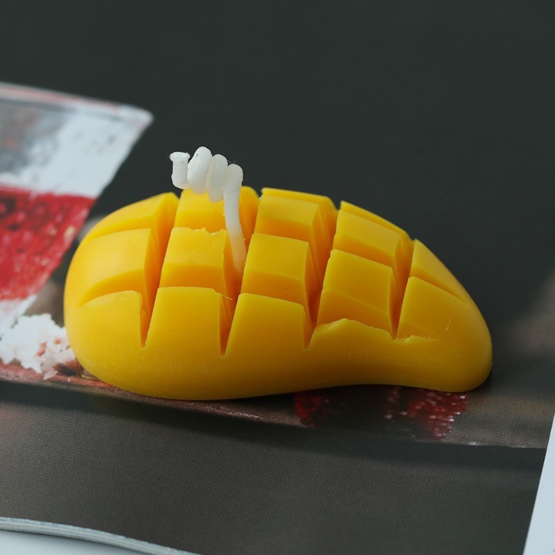 Khuôn Silicone Làm Bánh Tạo Hình Trái Xoài 3D DIY