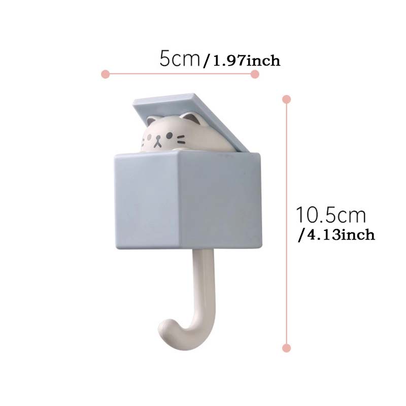 Móc treo đồ gắn tường hình động vật vui nhộn đáng yêu