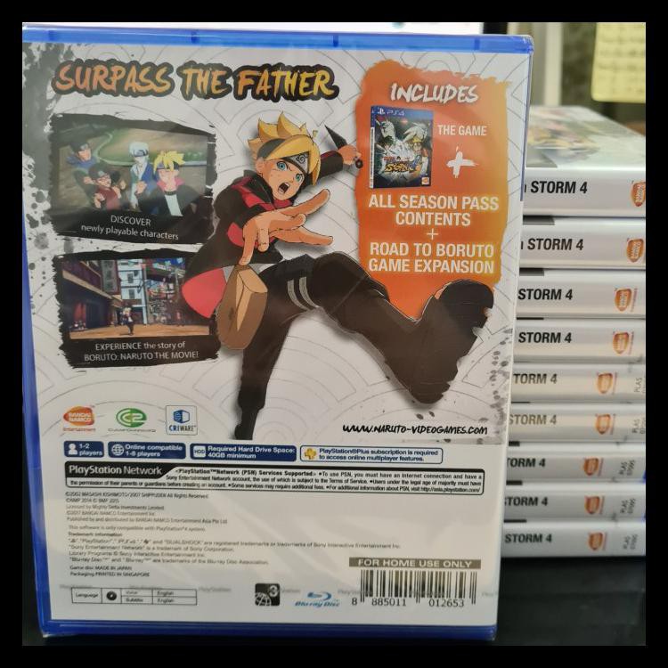 Mô Hình Nhân Vật Trong Phim Hoạt Hình Naruto Shippuden Ultimate Ninja Storm 4: Road To Boruto Reg 3 - Reg All Usa Code 14