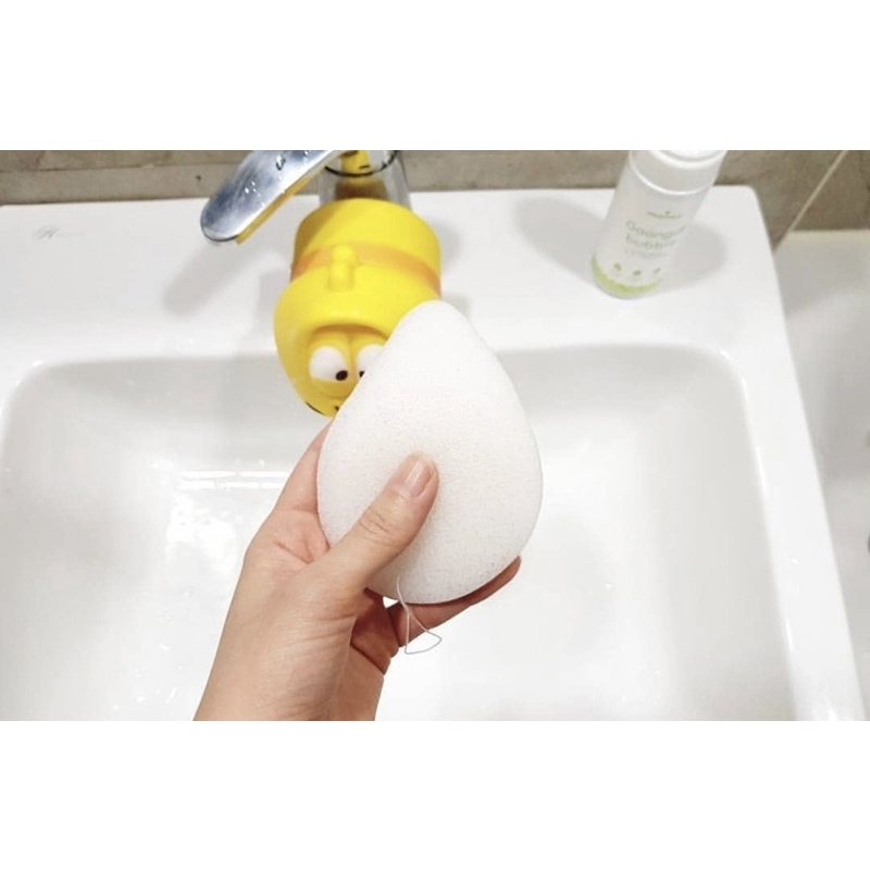 BÔNG TẮM KHÔ MURMUR HỮU CƠ CỰC MỀM CHO TRẺ TỪ SƠ SINH - MADE IN KOREA