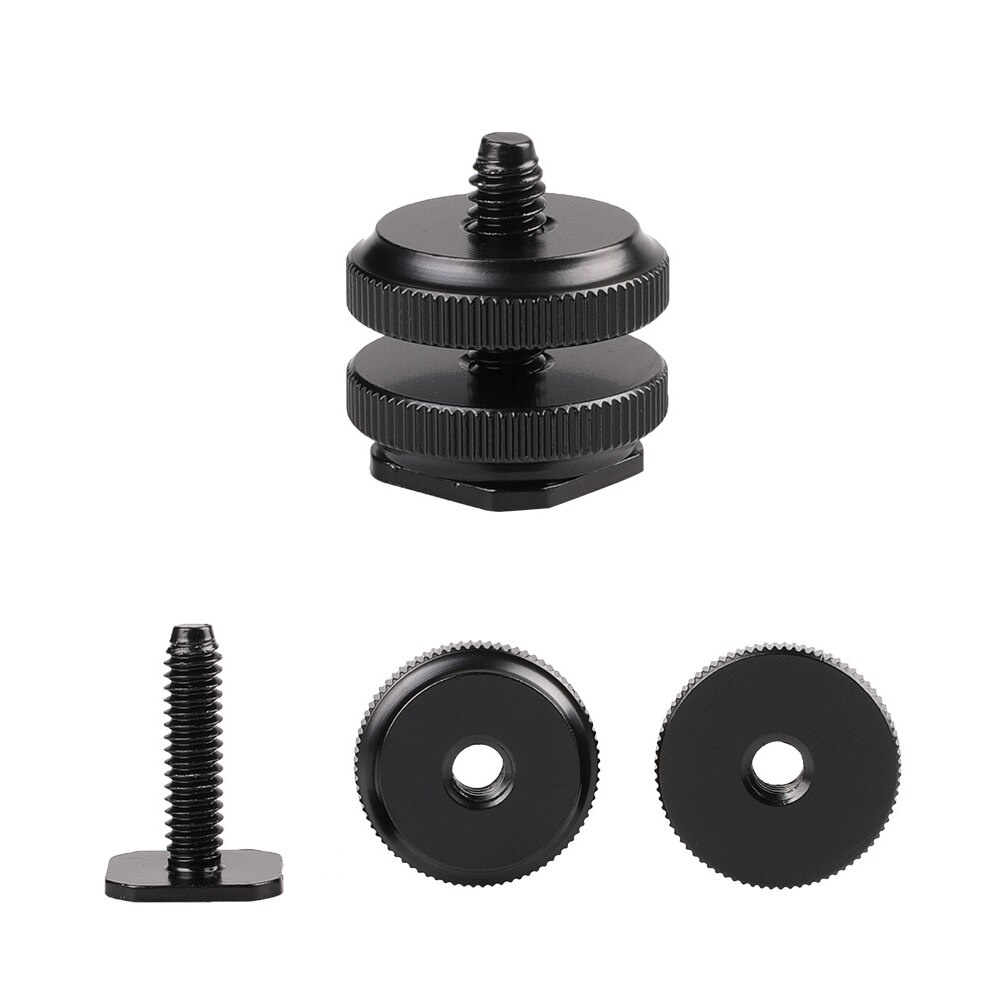 Ngàm Giá Đỡ Kim Loại 1/4 Cho Máy Ảnh DSLR Canon Sony Nikon GoPro Hero