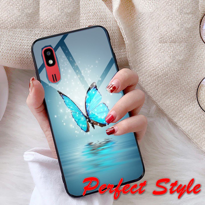 Ốp Lưng Phủ Bóng Bướm xinh Tecno pova 2 3 Spark 7 7T Spark 6 go Spark 8c