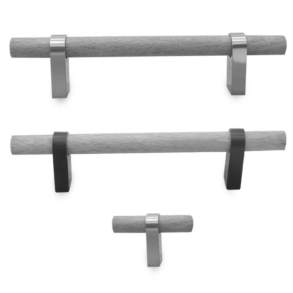 Tay Cầm Nội Thất Trang Trí Nội Thất|Tay Nắm Cửa Tủ Quần Áo Bằng Gỗ 96mm