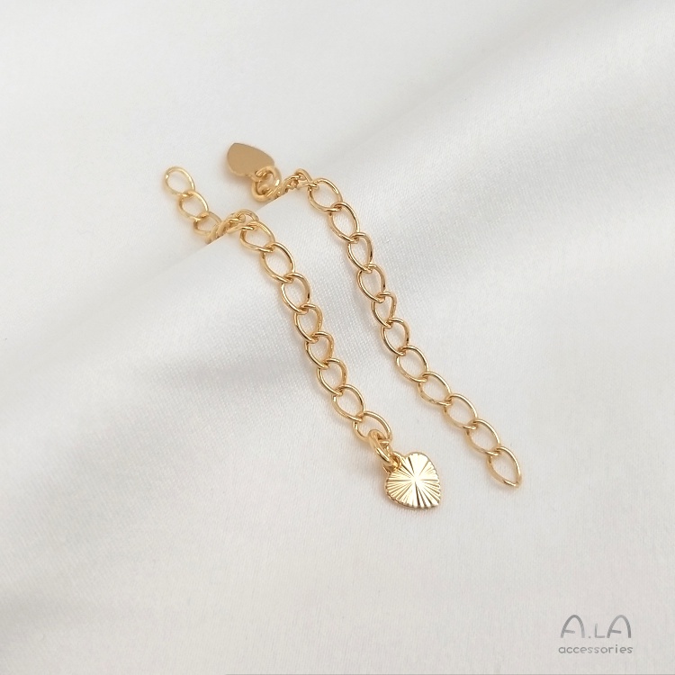 Chuỗi Dây Chuyền Bằng Đồng 14K Hình Giọt Nước Màu Sắc Trang Trí Đẹp Mắt