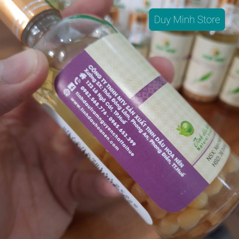 🌿🌿🌿 TINH DẦU TRÀM Hoa Nén 100ml [NGUYÊN CHẤT] - Ngâm củ nén - Phòng ngừa cảm cúm, ho, cảm lạnh - Đuổi muỗi 🌿🌿🌿