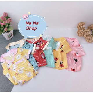 Pizama lụa gấm cộc tay mặc nhà cao cấp