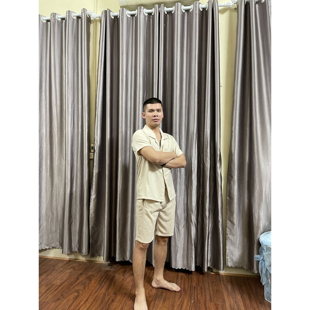 sơ mi nam cổ vest chất liệu vải tằm mặc thoáng mát ( nhập mã PRAH10 giảm giá tối đa 30% cho đơn tối thiểu 500k ) | BigBuy360 - bigbuy360.vn