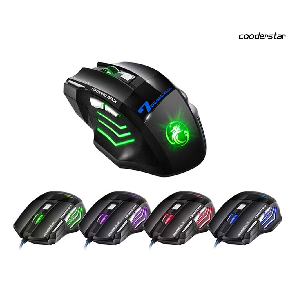 Chuột quang chơi game 7 nút bấm IMICE X7