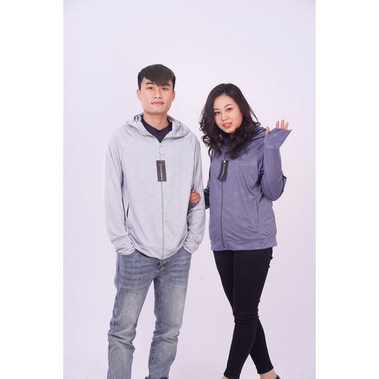 Áo chống nắng nam nữ hãng Luvick có in chữ nổi, Chất lượng bền, thoáng mát