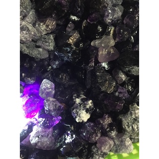 100gr Đá Thô Florite Tím đậm