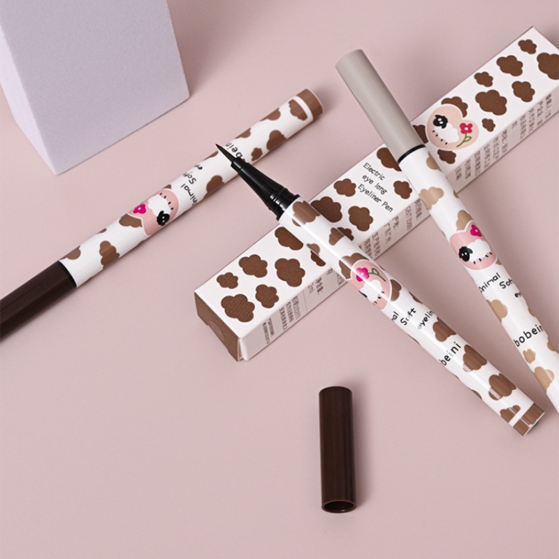 BOBEINI Chống Thấm Nước Siêu Lâu Chì Kẻ Mắt Siêu Tốt Bút Kẻ Mắt Tằm Bút Chất Lỏng Tốt Học Sinh Trường Chất Lượng Tốt