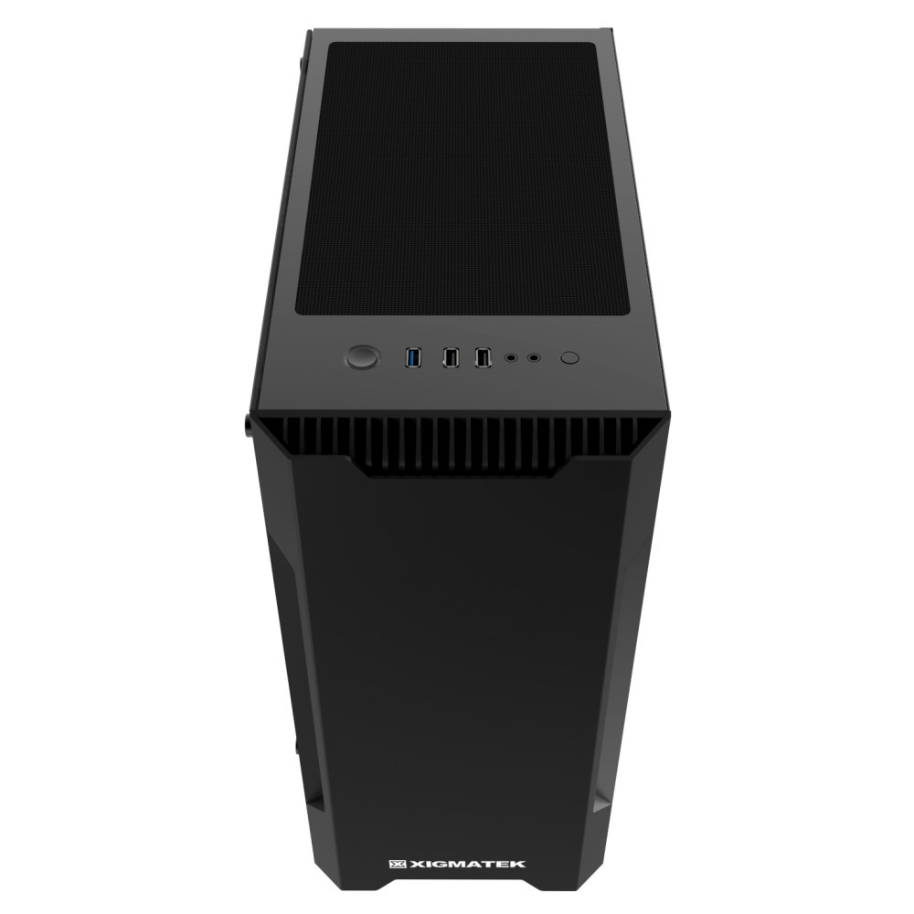 Vỏ case XIGMATEK NEMESIS BLACK (EN42180) - Bảo hành 12 Tháng chính hãng Mai hoàng