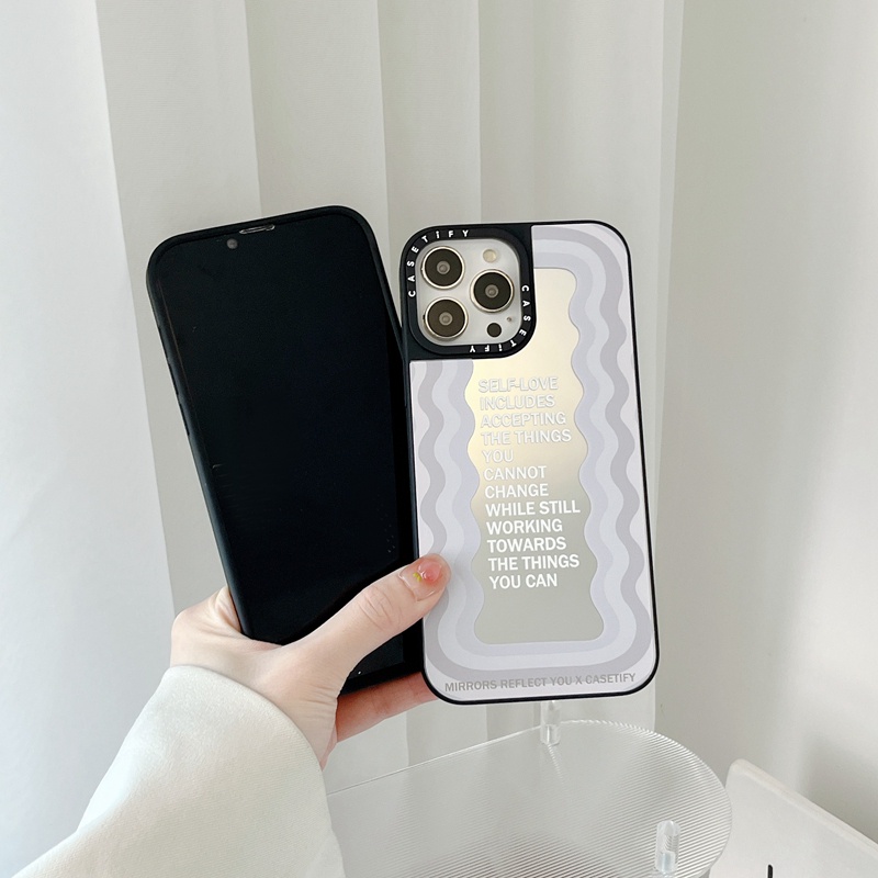 Ốp Điện Thoại pc Cứng Tráng Gương Phản Quang Cho iphone 15 14 plus 11 12 13 pro max