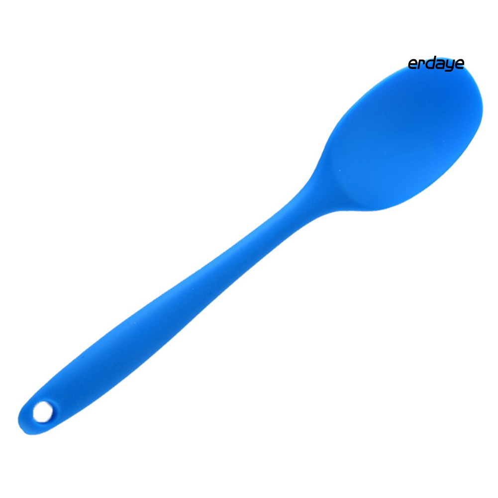 Muỗng Silicon Cán Dài Chống Dính Tiện Lợi Dành Cho Nhà Bếp
