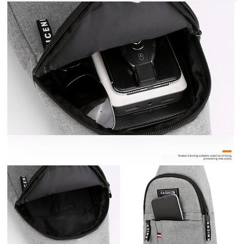 COMBO 1 TÚI ĐEO CHÉO NAM VÀ 1 VÍ DA NAM 8011 | BigBuy360 - bigbuy360.vn