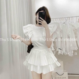 Chân váy xòe bồng 2 tầng