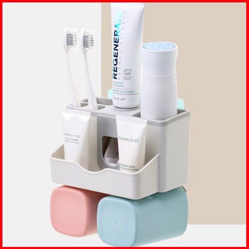 BỘ NHẢ KEM ĐÁNH RĂNG LÚA MẠCH 2 CỐC 3 CỐC 4 CỐC