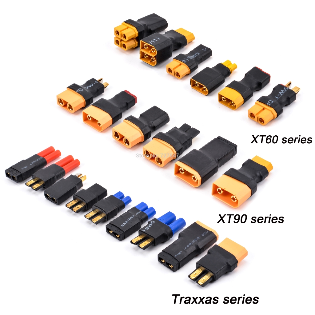Đầu Nối Xt30 Xt60 Xt90 Traxxas T Plug Deans Ec5 Ec3 4mm