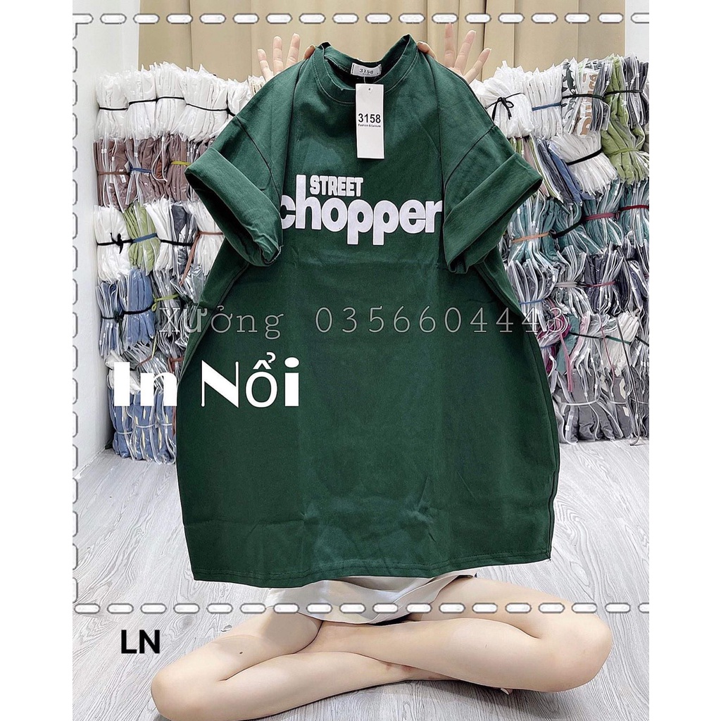Áo phông chopper chất cotton khô L5N8