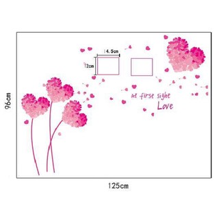 decal dán tường combo