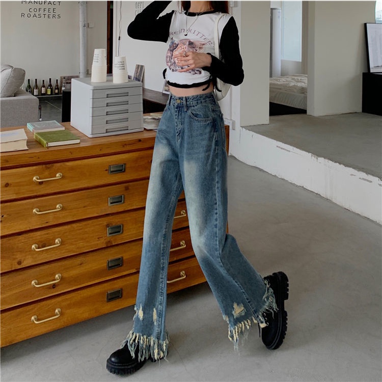Women's Fashion Loose Jeans