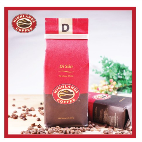 Cafe rang xay nguyên chất Highlands Coffee Di sản - 200g | BigBuy360 - bigbuy360.vn