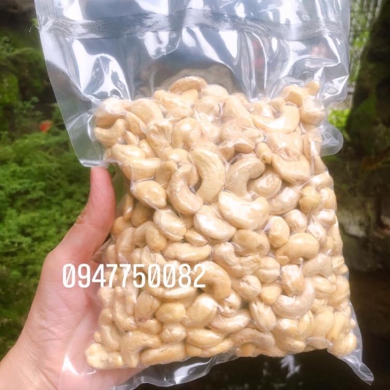 HẠT ĐIỀU TƯƠI BÌNH PHƯỚC NGUYÊN HẠT làm sữa 500GRAM