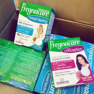 (Order UK) Vitamin bú vitaBiotics Pregnacare breast-feeding