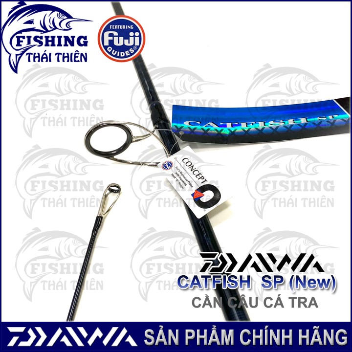 Cần câu cá Daiwa Catfish SP Cần 2 khúc máy đứng 3m05, 3m15 khoen Fuji Concept Pat Fuji