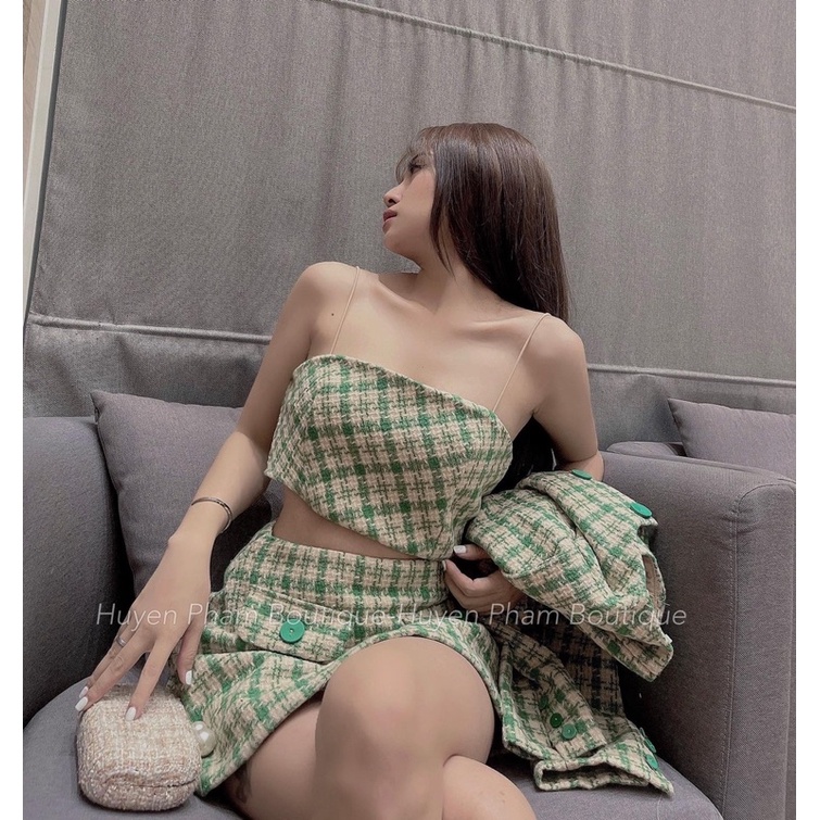 Set dạ dành cho nữ , set đồ bộ , set 3 món