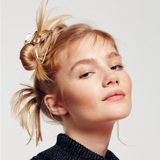 [4 mẫu]Kẹp Tóc Nữ Hottrend Cặp Càng Cua Kim Loại Sang Chảnh Xinh Xắn KT21D