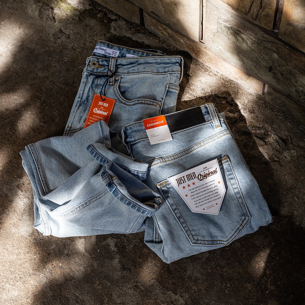 Quần Jeans Dài Trơn Just Men 220091.4