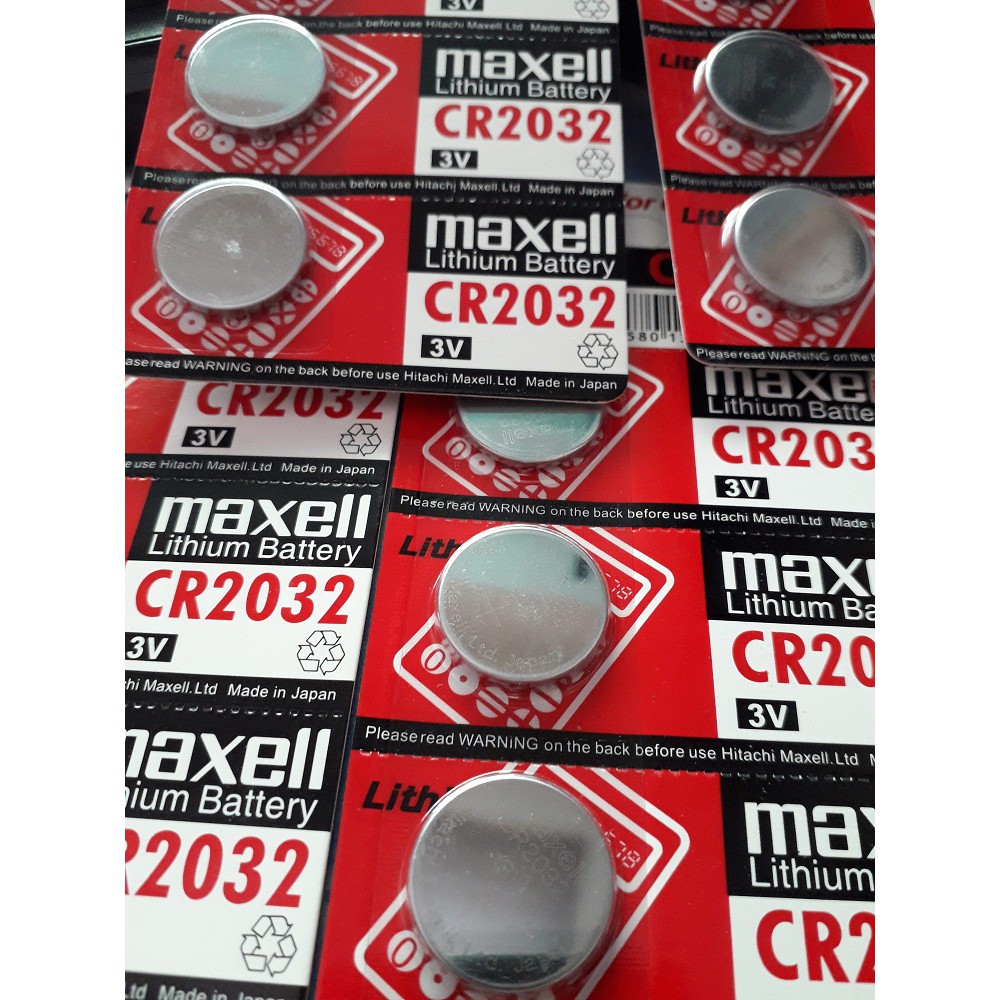 Pin CMOS Maxell CR2032 vỉ 5 viên. Hàng chính hãng. Vi Tính Quốc Duy