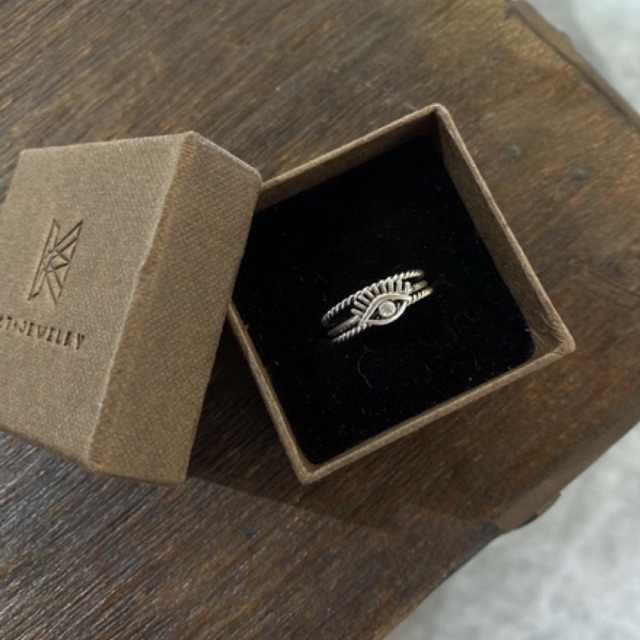 Nhẫn Bạc 925-Thiết Kế Đôi Mắt Phong Cách Hy Lạp-Tránh Thị Phi-KaT Jewelry