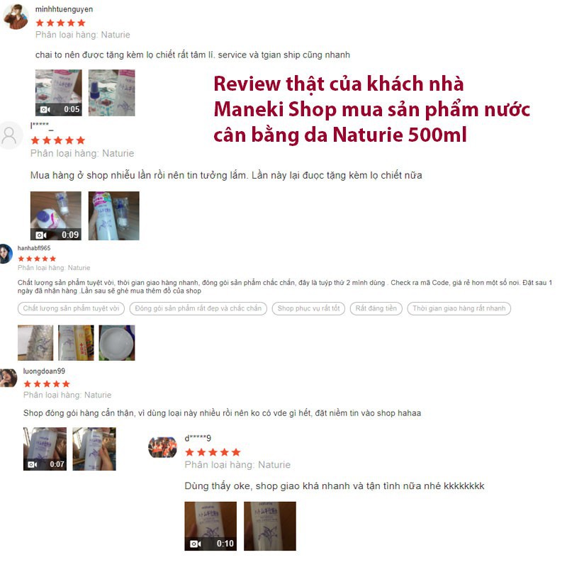 Toner Naturie ý dĩ 500ml lotion nước cân bằng da cấp ẩm dưỡng trắng ozii | BigBuy360 - bigbuy360.vn