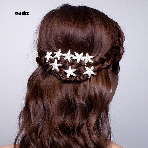 Set 6 ghim tóc soa biển xinh xắn