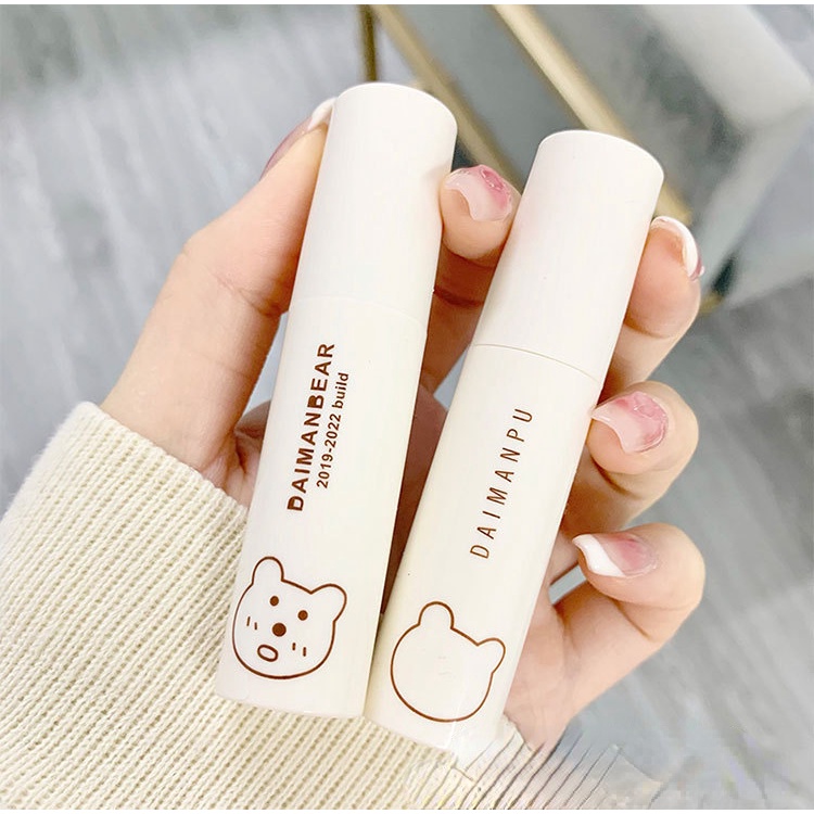 Son Kem Hiệu Ứng Gương Dưỡng Ẩm Môi Thiết Kế Hình Thỏ Dễ Thương