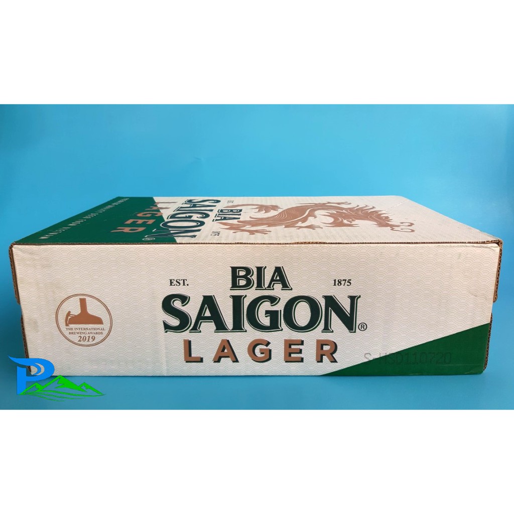 Bia lon Sài Gòn - thùng 24 lon x 330ml