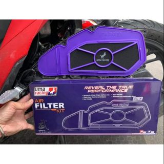 Lọc gió độ Uma Racing chính hãng gắn Vario, Click